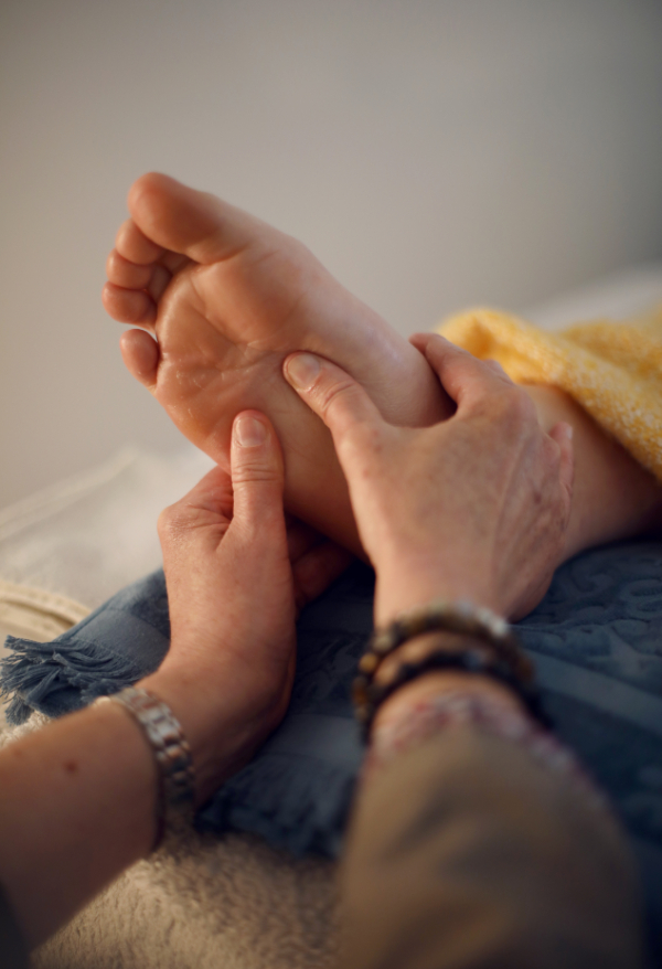 Massage pied en Reflexologie en saône et loire